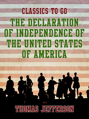 cover image of The Declaration of Independence of the United States of America